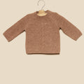 SUGARCANE CABLE KNIT SWEATER