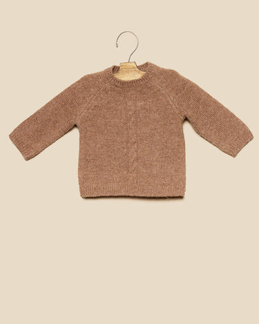 SUGARCANE CABLE KNIT SWEATER