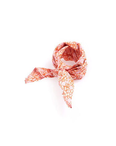 BLOOM PINK PRINT SCARF