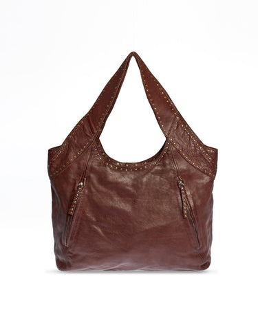 BOLSO MIX TACHAS BROWN