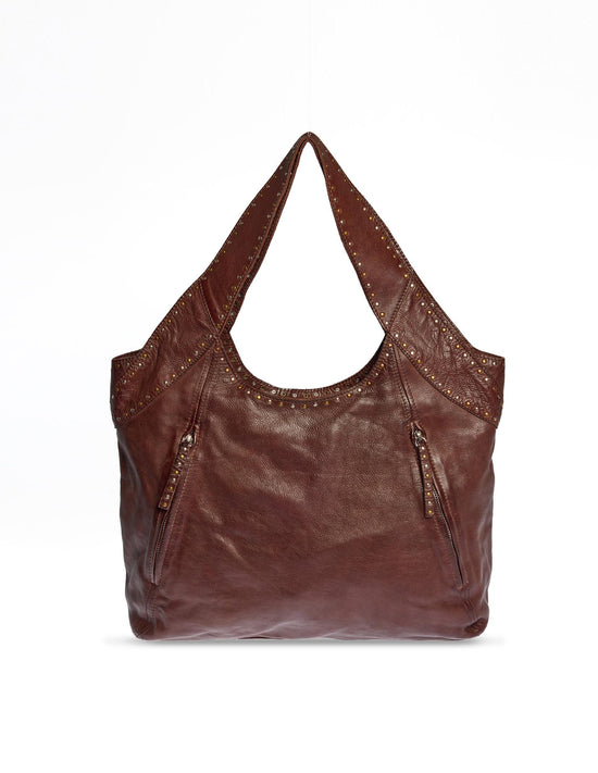 MIX STUDS BROWN BAG
