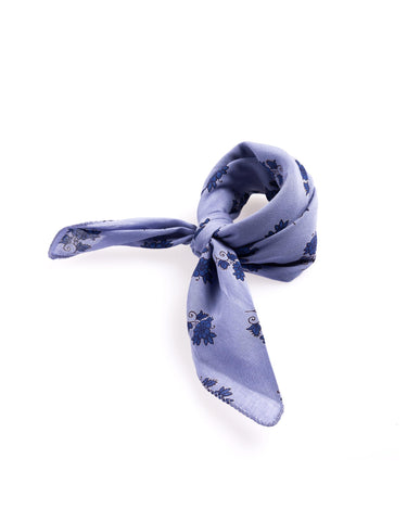 BLUE BUTI PRINT SCARF
