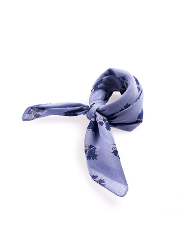 BLUE BUTI PRINT SCARF