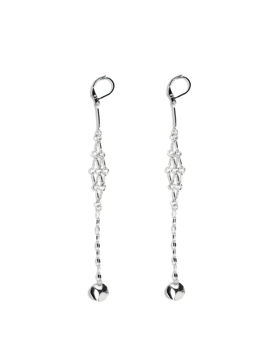 PENDANT CHAIN ROUND SILVER PIECE