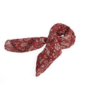 PAÑUELO TOILE BURGUNDY