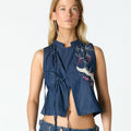 TOP DENIM BORDADOS