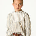 MIDNIGHT ARROW LACE SHIRT
