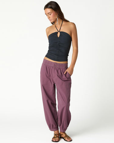 MORADO STUDDED HAREM PANTS