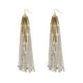PENDIENTES CADENA PLATEADA
