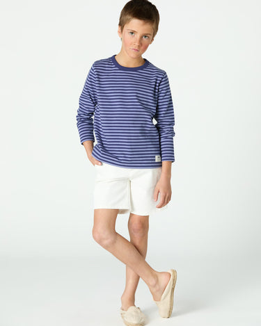 WHITE SHORT CHINO PANTS