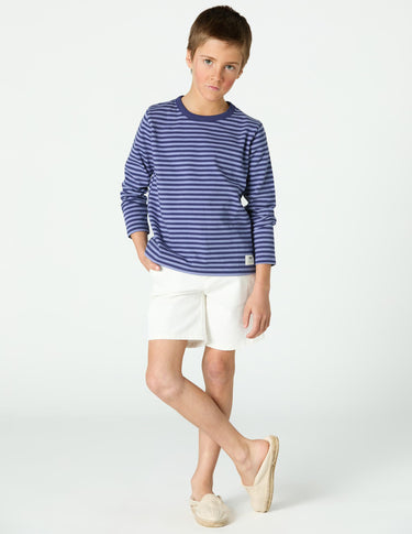 WHITE SHORT CHINO PANTS
