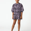 OVERCAST VINTAGE PRINT DRESS