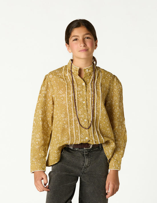 CAMISA JARETAS TOILE CURRY