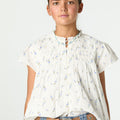 BLUE FLOWER SHIRT