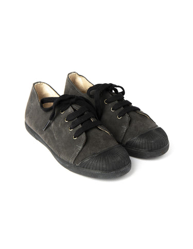 ANTHRACITE LACE-UP SNEAKER