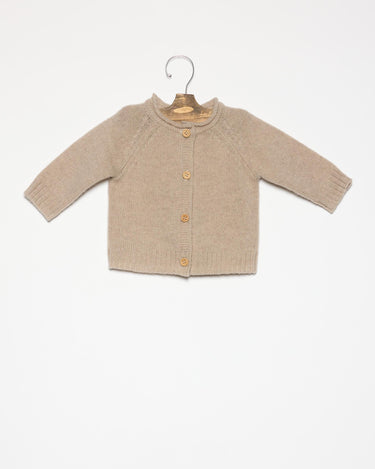 CHAQUETA BEBÉ MARRÓN GLACÉE