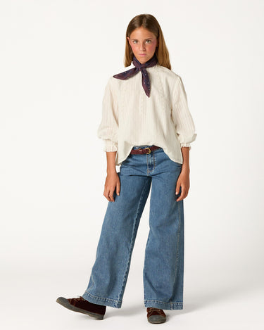 PANTALÓN "NN" BORDADO BLUE