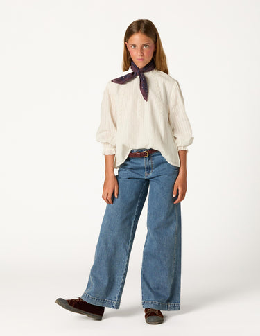 PANTALÓN "NN" BORDADO BLUE