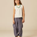 BLUE POCKET TROUSERS