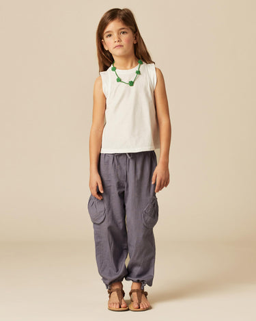 BLUE POCKET TROUSERS