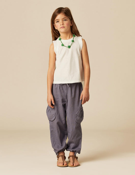 PANTALÓN BOLSILLO AZUL