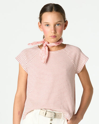 CAMISETA RAYA ROJA