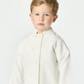 WHITE PIQUÉ JACKET