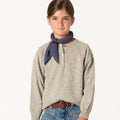 JERSEY CUELLO REDONDO LIGHT GREY
