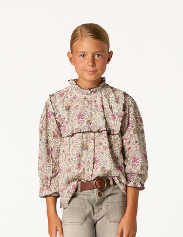 CAMISA CANESU MANGA VOLANTE BOTANIC GARDEN