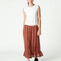 BOHO ROOT PRINT SKIRT