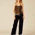 PANTALÓN TERCIOPELO BOLSILLO NEGRO