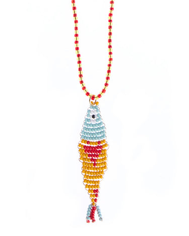 MIYUKI FISH NECKLACE