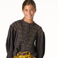 ANTHRACITE CREW NECK NIDOS SHIRT