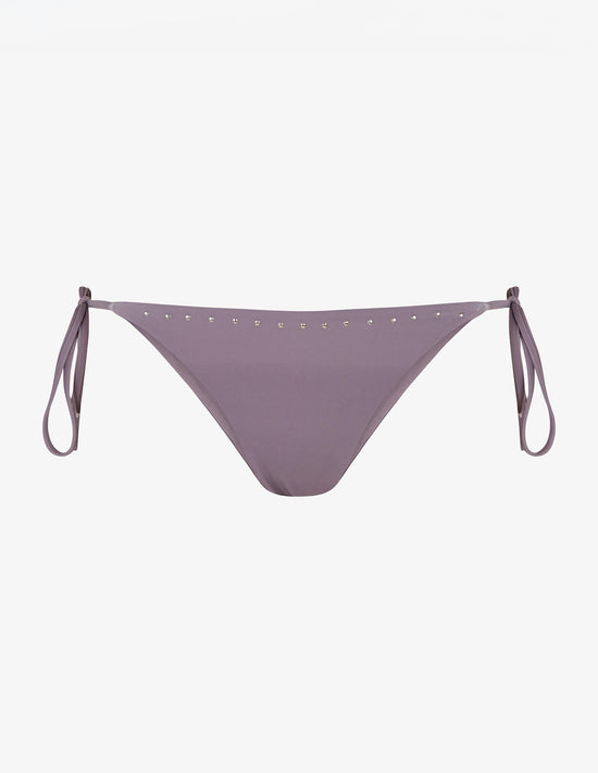 RIVETED OVERCAST BIKINI BOTTOM