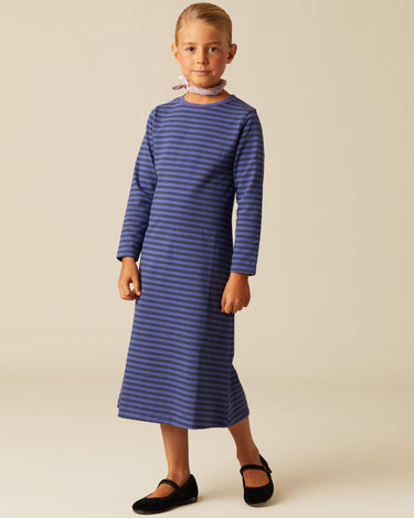VESTIDO RAYAS AZUL