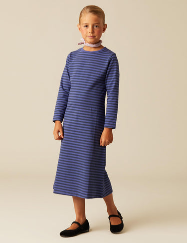 BLUE STRIPED DRESS