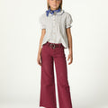 INDIAN RED POCKET TROUSERS