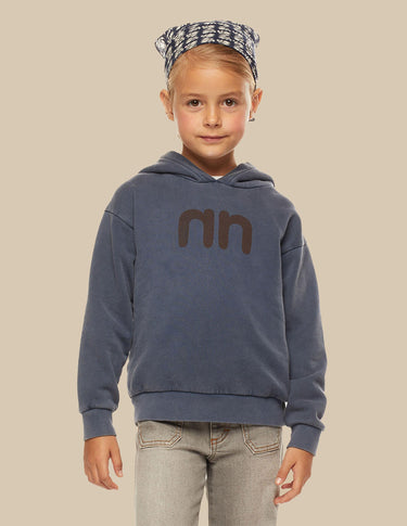 SUDADERA AZUL NN CAPUCHA