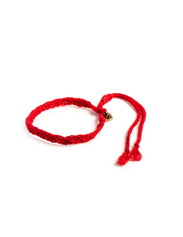 STRAWBERRY STRING BRACELET