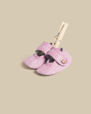 STRIPED BLACKBERRY SHOE