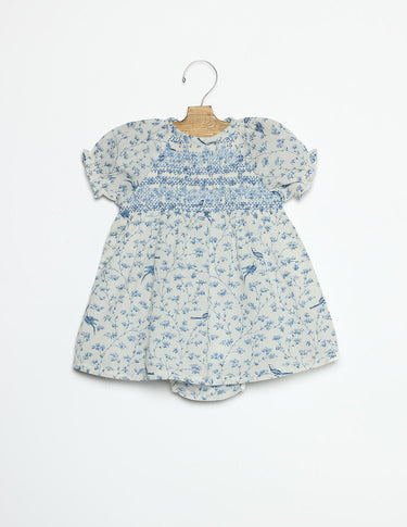 BAMBOO NEST BLUE DRESS