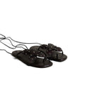 STUDDED FLOWER SANDAL
