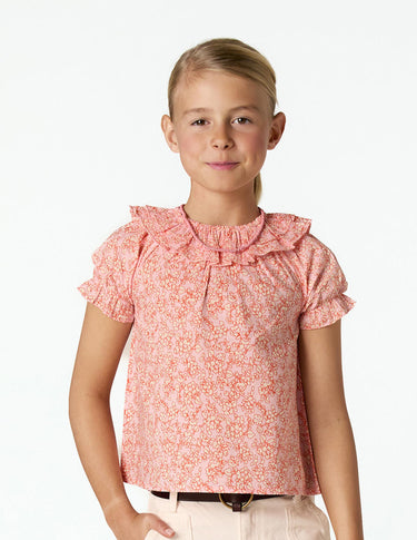 BLOOM PINK PRINT SHIRT