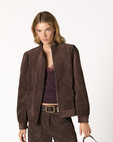 BROWN CORDUROY JACKET