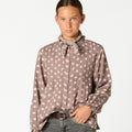 CAMISA CUELLO MAO LEAF SMOKE