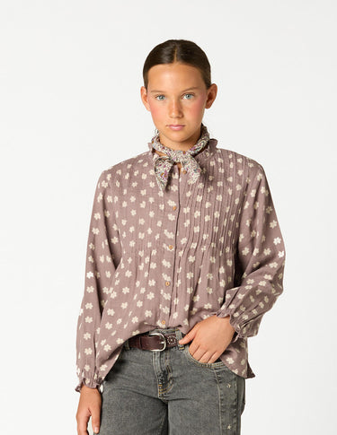 CAMISA CUELLO MAO LEAF SMOKE