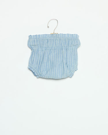 BLUE STRIPED POLO SHIRT