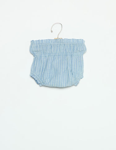 BLUE STRIPED POLO SHIRT