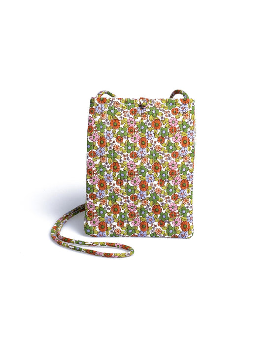 DITSY PINK PRINT CROSSBODY BAG
