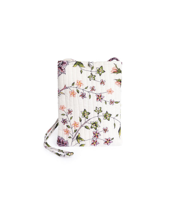 PRINT INDIAN CAPPUCCINO SHOULDER BAG